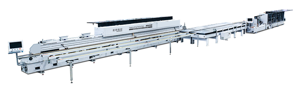 Hochgeschwindigkeits-Kantenanleimmaschine der EF6-Serie mit Doppelkeilriemen-Oberdruck