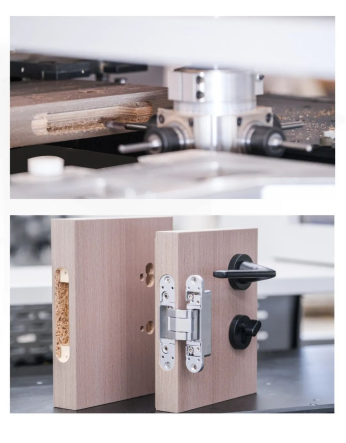 Excitech CNC-Lösung für die integrierte Produktion von Türen, Wänden und Schränken.