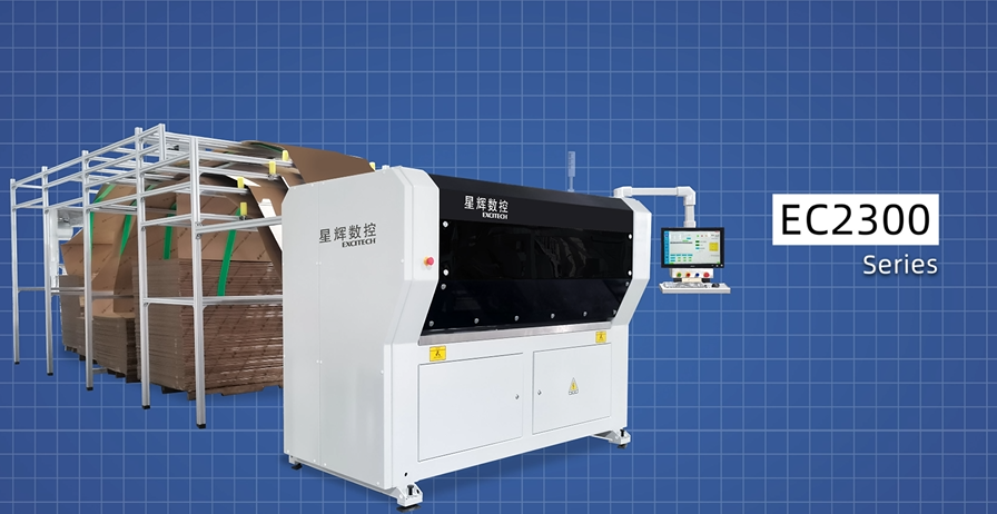 Excitech CNC 2300 Kartonherstellungsmaschine, intelligente Verpackungslösungen!