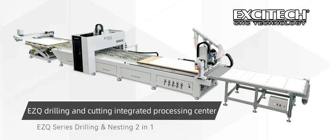 EXCITECH EZQ multifunktionale Bohr- und Schneidmaschine für die Holzbearbeitung