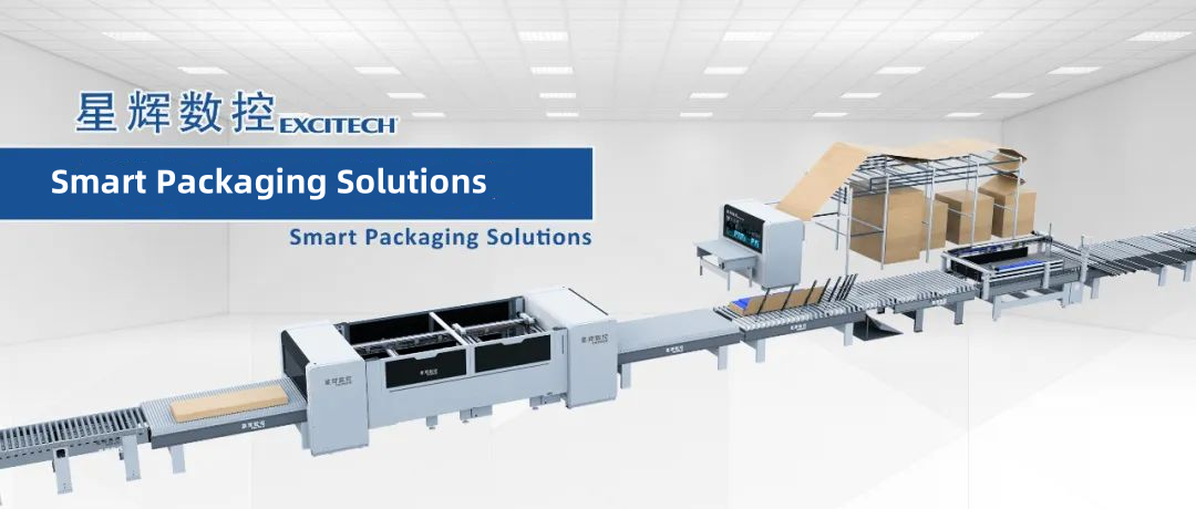 Eine von EXCITECH entwickelte multifunktionale Kartonverpackungsmaschine.